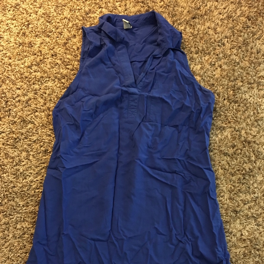 Blue Swing Shirt Dress